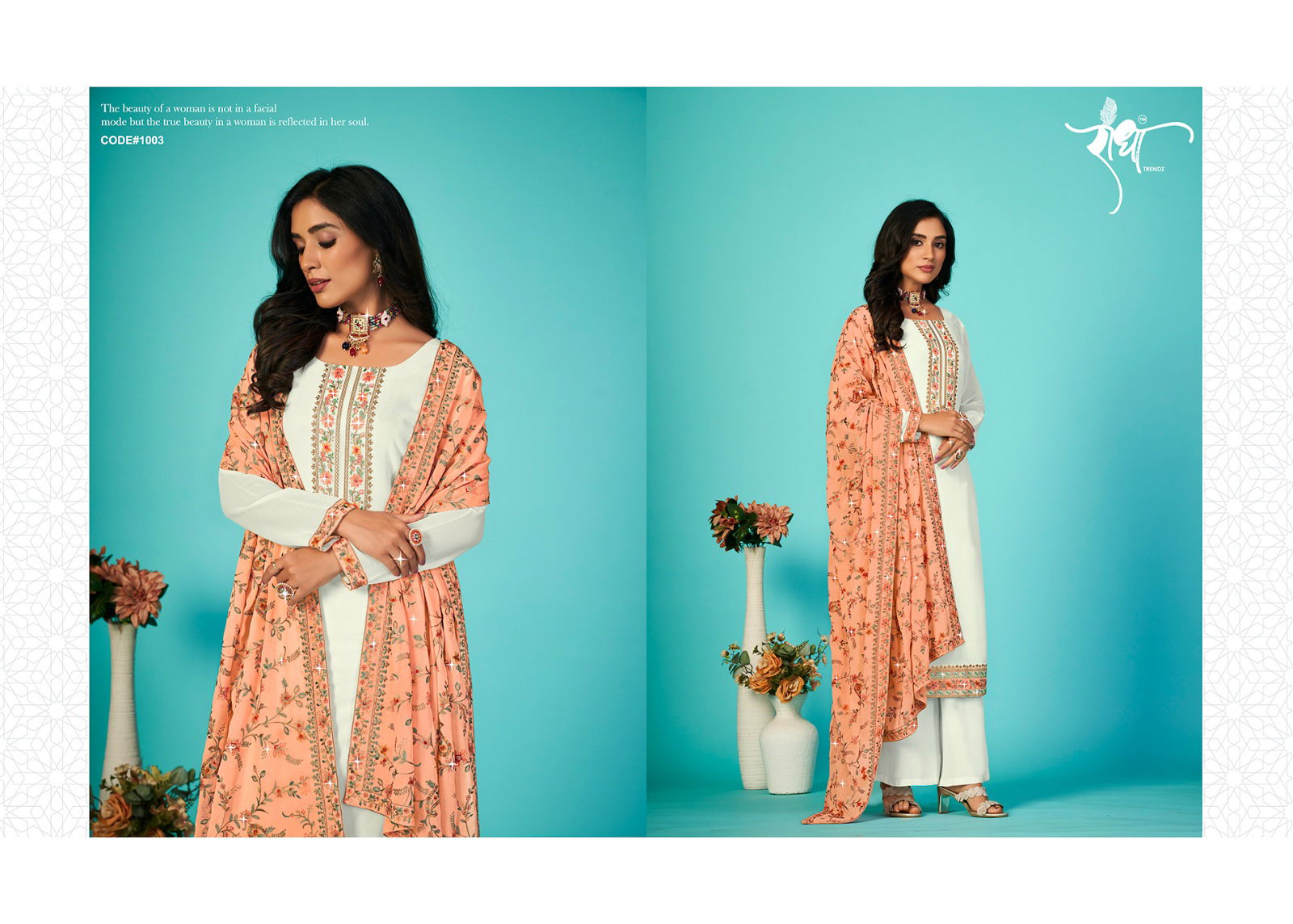 Sajni By Radha Heavy Georgette Sharara With Dupatta Suit Catalog
